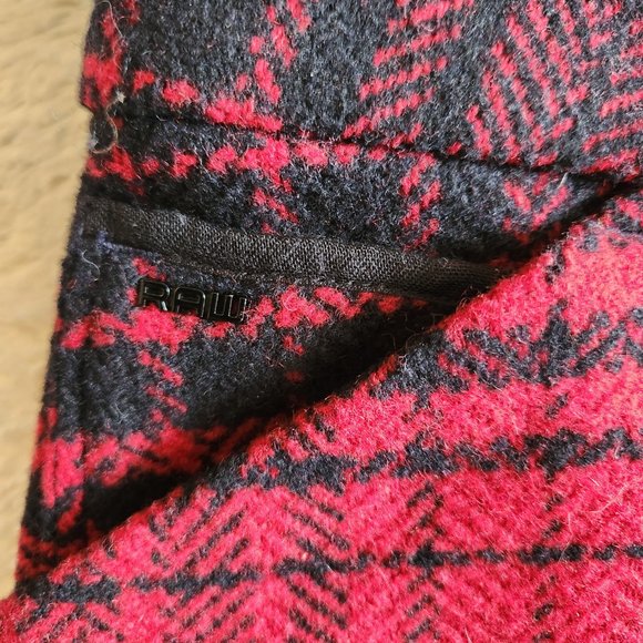 G-Star Raw Check Wrap Skirt - Picture 5 of 8